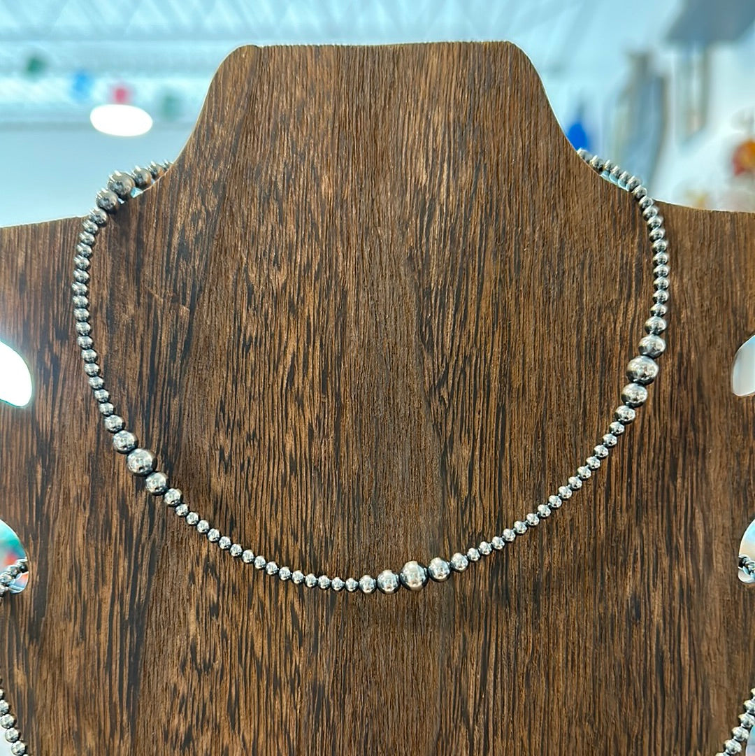 Graduated Navajo Pearl Necklace