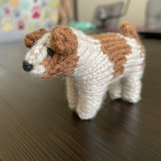 Hand Knit Dog