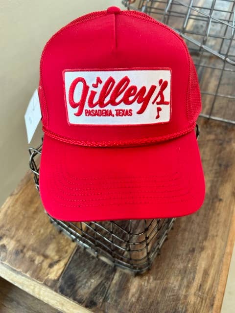 Gilleys Red Rope Hat