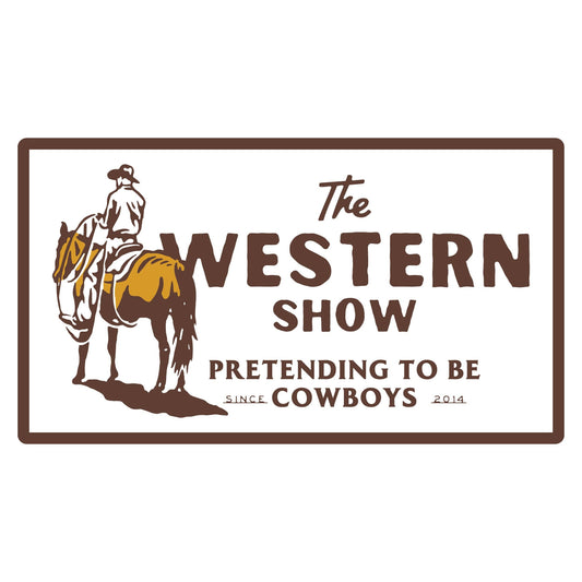 Western Show Sticker