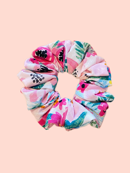 Flowers in Paradise Lrg Scrunchie