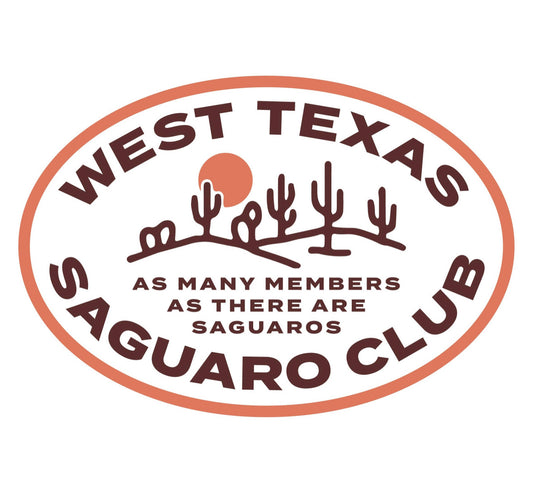 Texas Saguaro Club Sticker