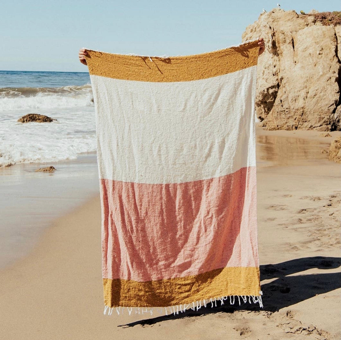 Sunrise - SUSTAINABLE THROW BLANKET